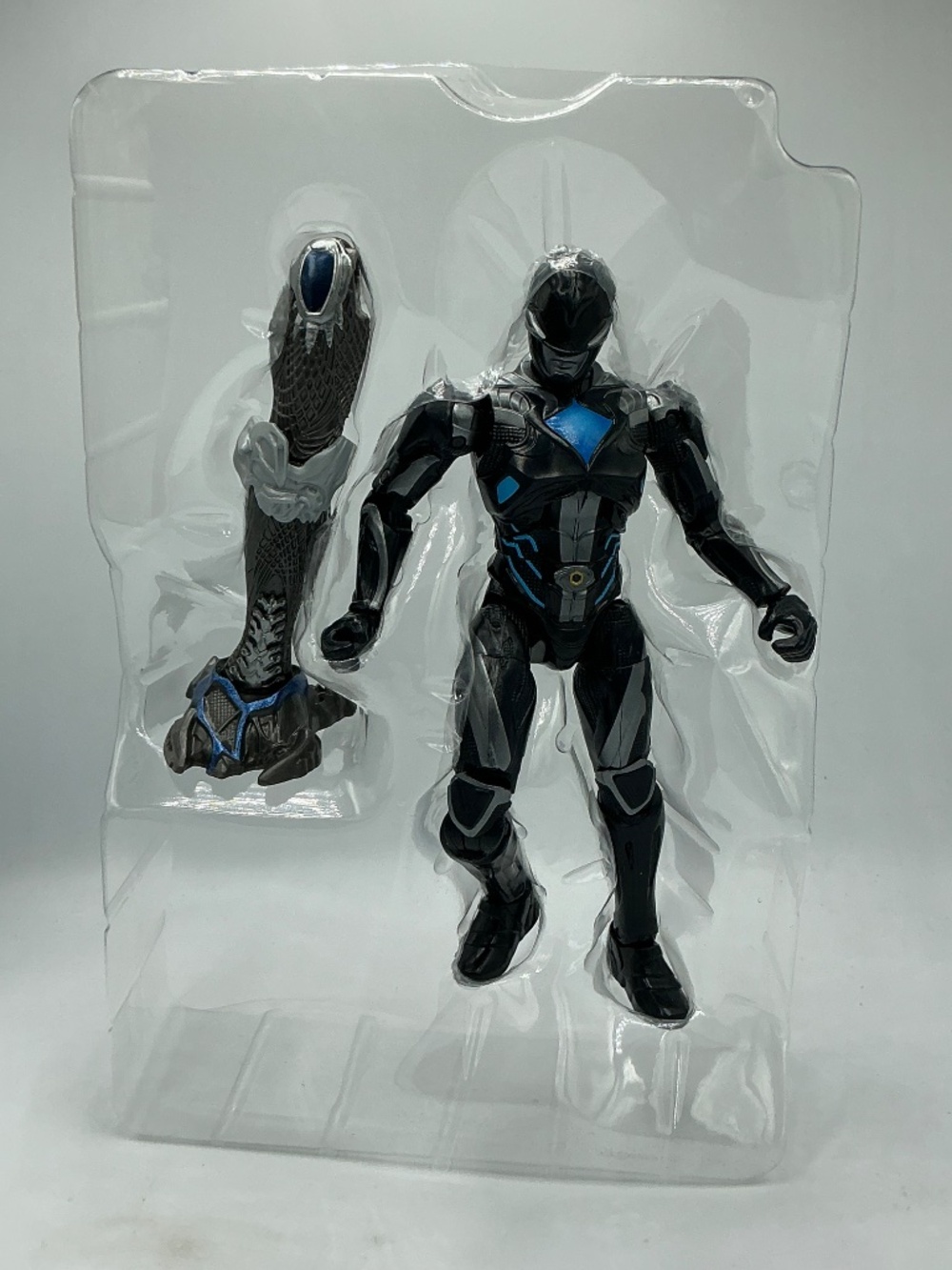 2017 Power Rangers Legacy Collection Black Ranger Movie Action Figure Open Box - Picture 8 of 11